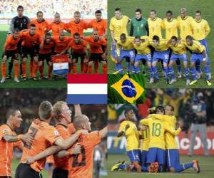 Puzle Nederland - Brasil, čtvrtfinále, Jižní Afrika 2010