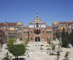 Puzle Nemocnice Svatého Pavla, Barceloně