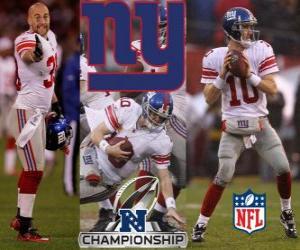 Puzle New York Giants NFC mistr 2011