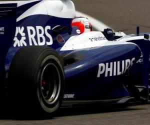 Puzle Nico Hülkenberg - Williams - Shanghai 2010