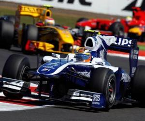 Puzle Nico Hülkenberg - Williams - Silverstone 2010