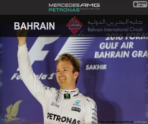Puzle Nico Rosberg G.P Bahrajn 2016