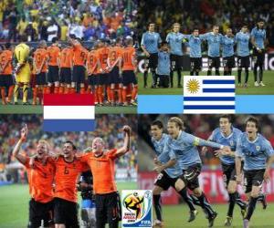Puzle Nizozemsko - Uruguay, semi-finále, Jižní Afrika 2010
