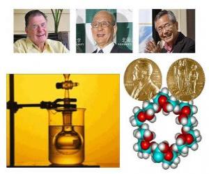 Puzle Nobelova cena za chemii 2010 - Richard Heck, Eiichi Negishi a Suzuki Akira -