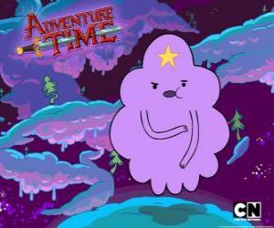 Puzle Nodulární prostoru princezna, shluk s hvězdou na čele. Lumpy Space Princess