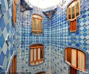 Puzle Nádvoří, Casa Batlló
