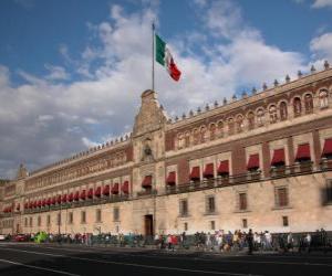 Puzle Národní palác, Mexiko