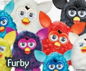 Puzle Několik Furbys