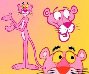 Puzle Několik obrázků z The Pink Panther