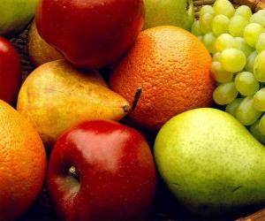 Puzle Odrůdy ovoce