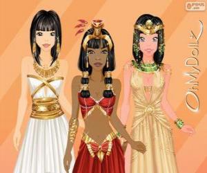 Puzle Oh My Dollz egyptský