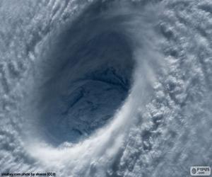 Puzle Oko Tropická cyklóna