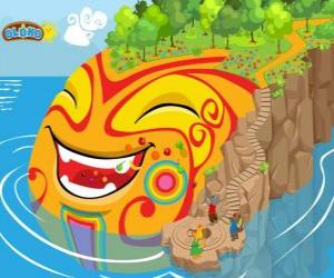 Puzle Oloko. Vytvořte si svůj svět s online strategická hra pro chytré děti