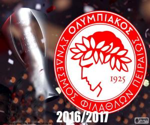 Puzle Olympiacos FC šampion 2016-2017