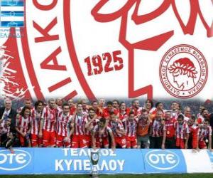 Puzle Olympiakos Pireus, Super League 2011-2012 šampión, řecké fotbalové ligy