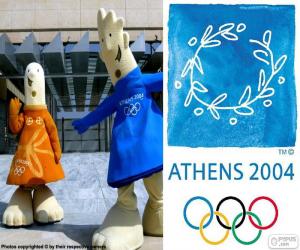 Puzle Olympijské hry Atény 2004