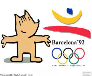 Puzle Olympijské hry Barcelona 1992