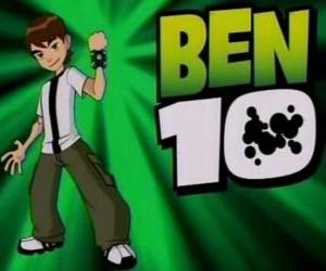 Puzle Omnitrix s Ben 10 a Ben 10 logo