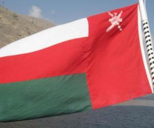 Puzle Ománská vlajka