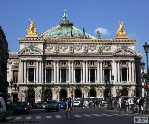 Puzle Opéra Garnier, fasáda