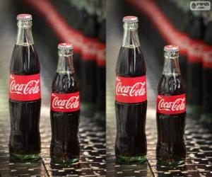 Puzle Originální lahví Coca Cola