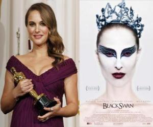 Puzle Oscary 2011 - Nejlepší herečka Natalie Portman a Černá labuť