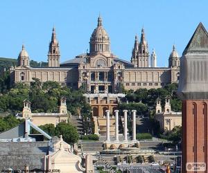 Puzle Palau Nacional, Barcelona