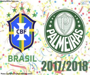 Puzle Palmeiras, brazilský mistr 2018