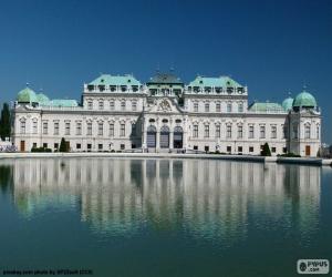 Puzle Palác Belvedere, Rakousko