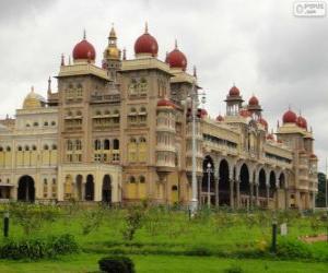 Puzle Palác Mysore, Indie