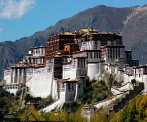 Puzle Palác Potala, Tibet, Čína