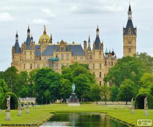 Puzle Palác Schwerin, Německo