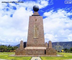 Puzle Památník středu světa, Ekvádor