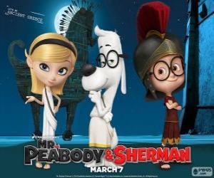 Puzle Pan Peabody, Sherman a Penny ve starověkém Řecku