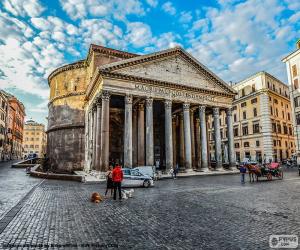 Puzle Pantheon, Římě