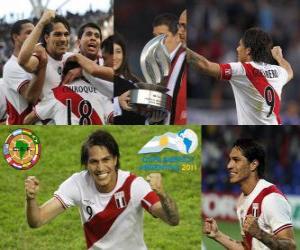 Puzle Paolo Guerrero nejlepší střelec v Copa America 2011