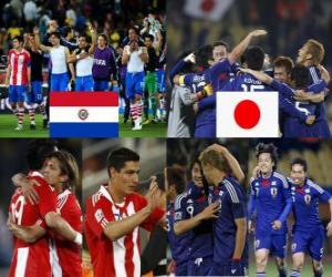 Puzle Paraguay - Japonsko, osmé finále, Jižní Afrika 2010