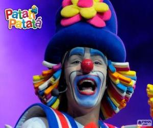 Puzle Patatí, jeden z klaunů od Patatí Patatá