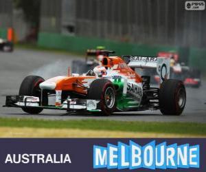 Puzle Paul di Resta - Force India - Melbourne 2013