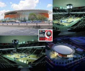 Puzle Pavilion Arena v Ankaře Ankara (FIBA 2010 mistrovství světa v košíkové v Turecku)