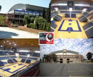 Puzle Pavilion Halkapınar Salonu Atatürk Spor Spor Kompleksi v Izmir (FIBA 2010 mistrovství světa v košíkové v Turecku)