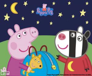 Puzle Peppa pig a Zoe Zebra