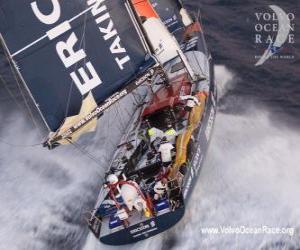 Puzle Plachetnice v závodu Volvo Ocean Race
