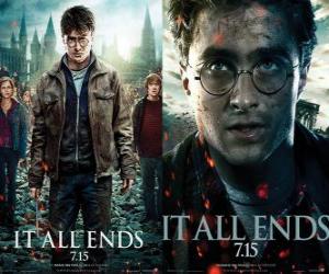 Puzle Plakáty Harry Potter a Relikvie smrti (3)