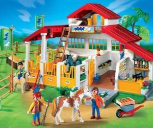 Puzle Playmobil farma