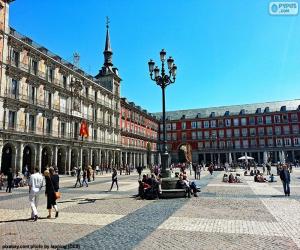 Puzle Plaza Mayor, Madrid