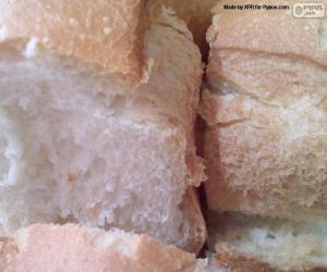 Puzle Plátky bílého chleba