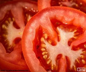 Puzle Plátky rajčat