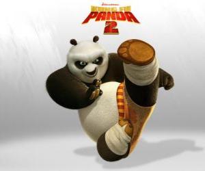 Puzle Po je hlavní protagonista dobrodružství z filmu Kung Fu Panda 2