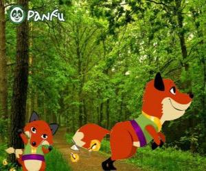 Puzle Pokopet Fox z Panfu